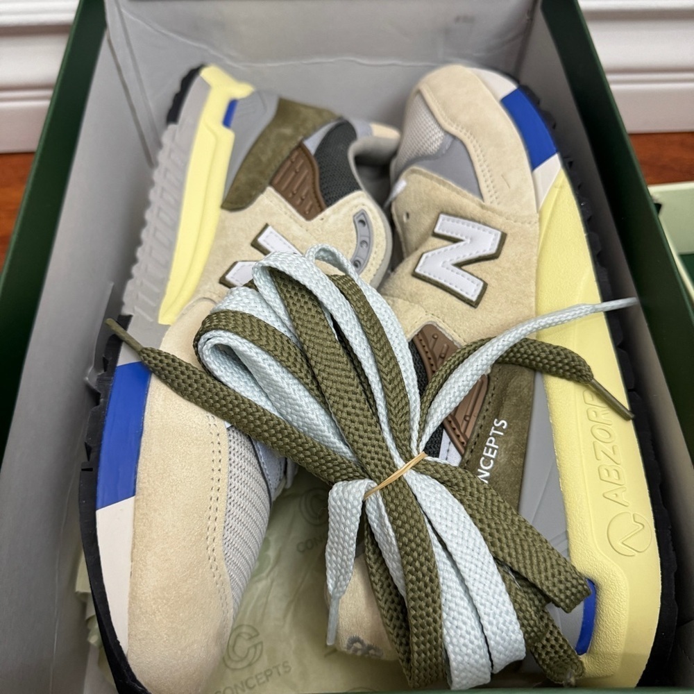 New Balance 998 MiUSA Concepts C-Note 10th Anniversary (2023) Size 10.5 - Picture 7 of 10